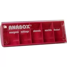 ANABOX Dnevna kutija ružičasta, 1 ST