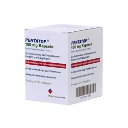 PENTATOP 100 mg kapsule, tvrde kapsule, 100 kom