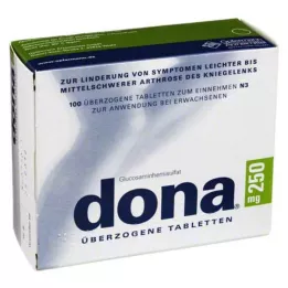 DONA 250 mg obložene tablete, 100 kom