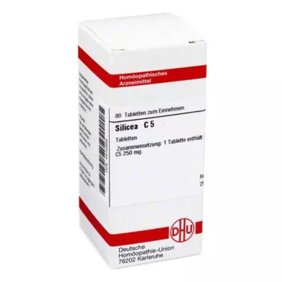 SILICEA C 5 tableta, 80 kom