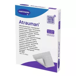 ATRAUMAN Sterilne komprese 5x5 cm, 10 kom