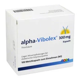 ALPHA VIBOLEX 300 mg kapsule meke, 100 kom
