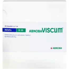 ABNOBAVISCUM Abietis D 20 ampula, 48 kom