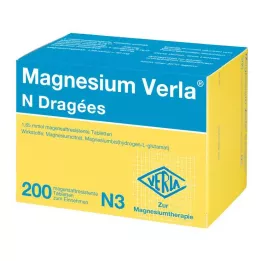 MAGNESIUM VERLA N Dražeje, 200 kom