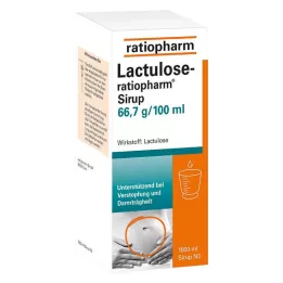 LACTULOSE-ratiopharm sirup, 1000 ml