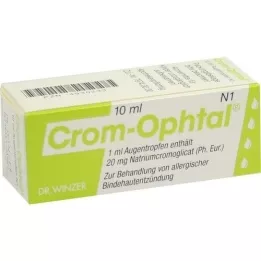 CROM-OPHTAL kapi za oči, 10 ml