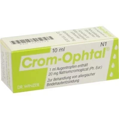 CROM-OPHTAL kapi za oči, 10 ml
