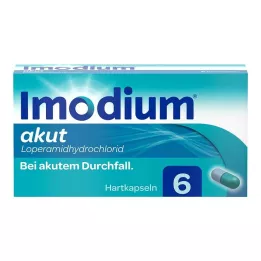 IMODIUM akut tvrde kapsule, 6 kom