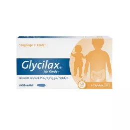GLYCILAX Čepići za djecu, 6 kom