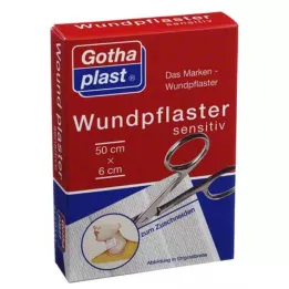 GOTHAPLAST Senzitiv za njegu rana 6 cmx0,5 m rez, 1 kom