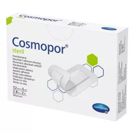 COSMOPOR sterilna obloga za rane 5x7,2 cm, 10 kom