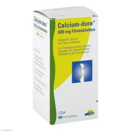 CALCIUM DURA Filmom obložene tablete, 100 kom
