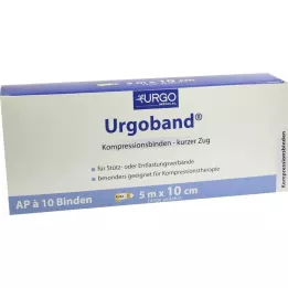 URGOBAND Kratki rastezljivi zavoj 10 cmx5 m, 10 kom