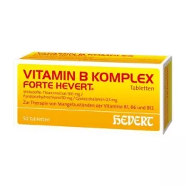 VITAMIN b KOMPLEX forte Hevert tablete, 50 ST