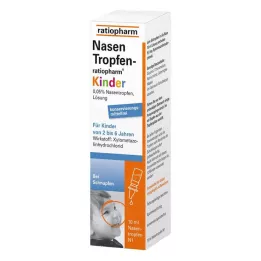 NASENTROPFEN-ratiopharm Kinder Bez konzervansa, 10 ml