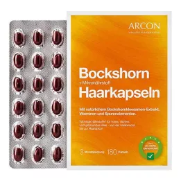 BOCKSHORN+Mikronutrijenti Kapsule za kosu Tisane plus, 180 kom