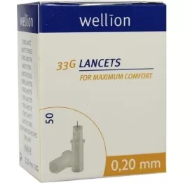 WELLION Lance 33 G, 50 ST