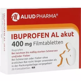 IBUPROFEN AL Akutne tablete s 400 mg -s prekrivenim filmom, 20 ST
