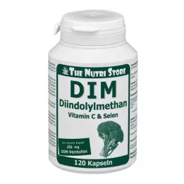 DIM Diindolylmethane 250 mg vegetarijanske kapsule, 120 kom