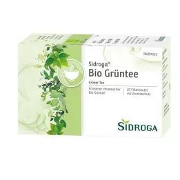 SIDROGA Wellness filter vrećice zelenog čaja, 20X1,7 g