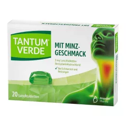 TANTUM VERDE 3 mg pastile s okusom mente, 20 kom