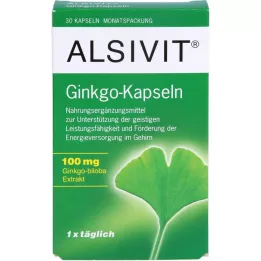 GINKGO 100 mg Alsivit kapsule, 30 kom