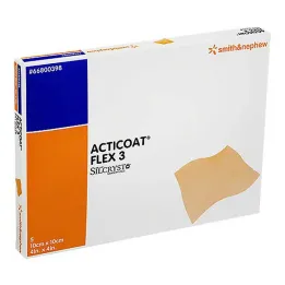 Acticoat Flex 3 zavoj 10x10 cm, 5 kom