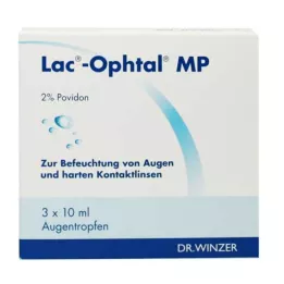 LAC OPHTAL MP kapi za oči, 3x10 ml