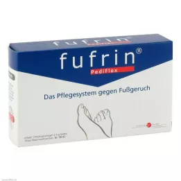 FUFRIN Čarape PediFlex care system + mast vel. 38-42, 2X5 g