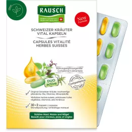 Rausch Herbal Vital Capsules, 30x2 pcs