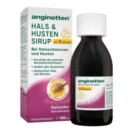 Anginette grlo &amp; sirup protiv kašlja, 100 ml
