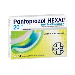 PANTOPRAZOL HEXAL b.Žgaravica gastrorezistentne tablete, 14 kom