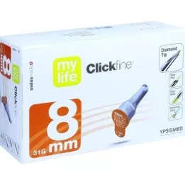 MYLIFE ClickFine Pen igle 8 mm, 100 ST