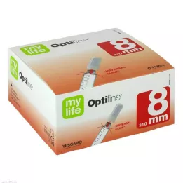 MYLIFE Optifine pen igle 8 mm, 100 kom