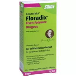 FLORADIX Dragovi od željeznih folnih kiselina, 84 ST