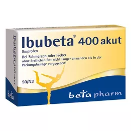 IBUBETA 400 akutnih filmom obloženih tableta, 50 kom