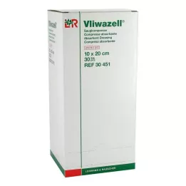 VLIWAZELL Upijajuće komprese sterilne 10x20 cm, 30 kom