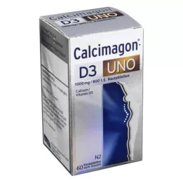 CALCIMAGON D3 Uno tablete za žvakanje, 60 kom