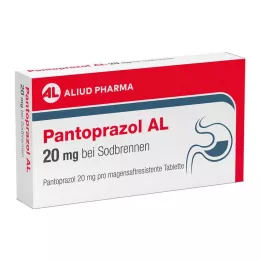 PANTOPRAZOL AL 20 mg u Sodbr.želučane kiseline res.tablete, 14 kom