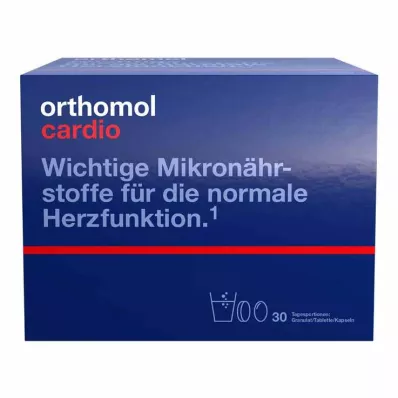 ORTHOMOL Kombinirano pakiranje kardio granula/kapsula/tableta, 1 kom