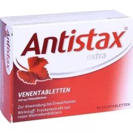 ANTISTAX Dodatne venel tablete, 90 ST