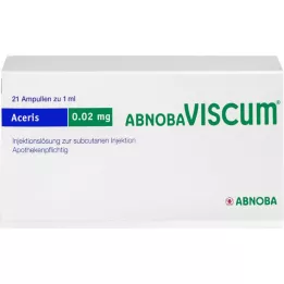 ABNOBAVISCUM Aceris 0,02 mg ampule, 21 kom