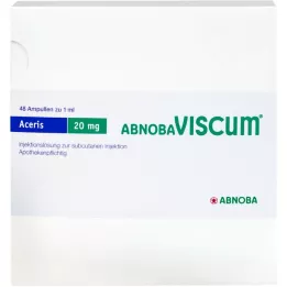 ABNOBAVISCUM Aceris 20 mg ampule, 48 kom