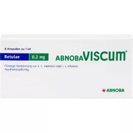ABNOBAVISCUM Betulae 0,2 mg ampule, 8 kom