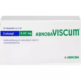 ABNOBAVISCUM Crataegi 0,02 mg ampule, 21 kom