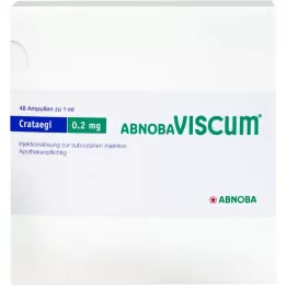 ABNOBAVISCUM Crataegi 0,2 mg ampule, 48 kom