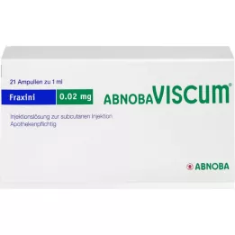 ABNOBAVISCUM Fraxini 0,02 mg ampule, 21 kom