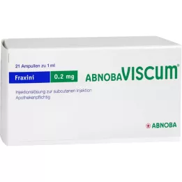 ABNOBAVISCUM Fraxini 0,2 mg ampule, 21 kom