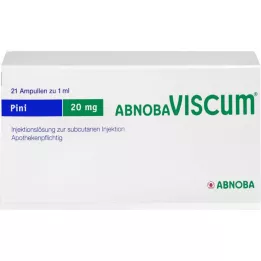 ABNOBAVISCUM Pini 20 mg ampule, 21 kom