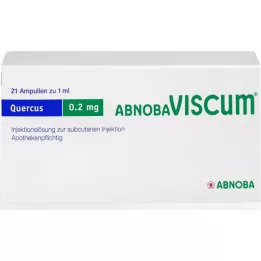 ABNOBAVISCUM Quercus 0,2 mg ampule, 21 kom